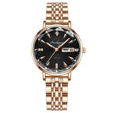 Women Luxury Wristwatch Watch Rose Gold Ladies Party Jewelry