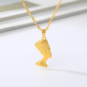 Queen Women Necklace Gold for Vintage Jewelry