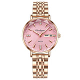 Women Luxury Wristwatch Watch Rose Gold Ladies Party Jewelry