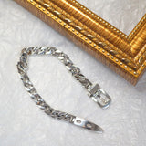 Vintage Belt Buckle 925S Bracelets Chain Women Party Jewelry Gifts