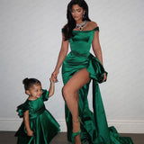 Vintage Green Emerald Jewelry Set For Women Wedding Jewelry Party Gift
