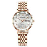 Women Luxury Wristwatch Watch Rose Gold Ladies Party Jewelry