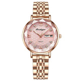 Women Luxury Wristwatch Watch Rose Gold Ladies Party Jewelry