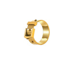 Luxury 18K Gold Party Ring Women Wedding Gift Jewelry