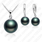 Geneuin Pearl Bridal Jewelry Sets Women Engagement Jewellery