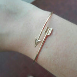 Leaf Arrow Triangle Heart Bracelet Bangle For Women Jewelry