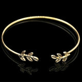 Leaf Arrow Triangle Heart Bracelet Bangle For Women Jewelry