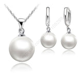 Geneuin Pearl Bridal Jewelry Sets Women Engagement Jewellery