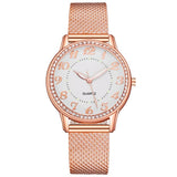 Silver Heart Women Watch Wristwatch Anniverssary Jewellery