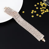 Luxury Full Gemstone Bracelet for Women Wedding Bridal Jewelry