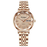 Women Luxury Wristwatch Watch Rose Gold Ladies Party Jewelry