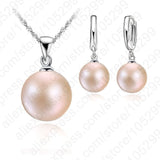 Geneuin Pearl Bridal Jewelry Sets Women Engagement Jewellery