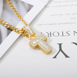 Cube Letter Pendant Necklace For Women Punk Party Jewelry