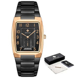 18K Yellow Gold Women Watch Women Bracelet Wrist Watch Jewelry