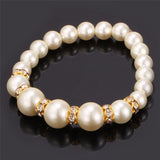 Charm Wedding Pearl Jewelry Set Party for Women Jewellery