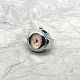 Unique Watch Ring For Women Anniversary Punk  Jewelry