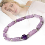 Natural Amethyst Slimming Bracelet for Women Weight Loss Jewelry