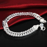 10mm Gold Chain Bracelet women wedding wedding birthday Jewelry4