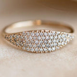 Vintage Multiple Stapphire Gemstone Ring Gold for Women Jewelry