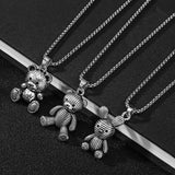 Luxury Rabbit Pendant Necklace Anniversary Birthday Gift Jewelry