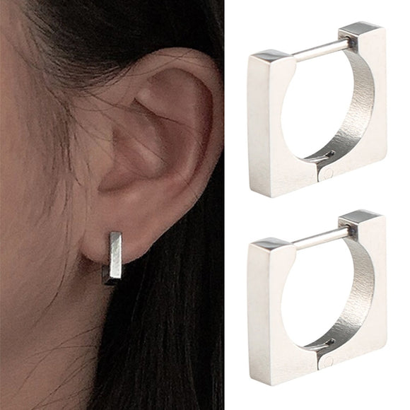 Square Hoop Earrings Women Dangle Hoops Women Jewelry