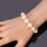 Charm Wedding Pearl Jewelry Set Party for Women Jewellery