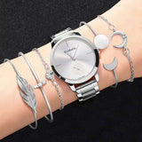 Luxury Women Watch Set Bracelet Wristwatche Jewellery