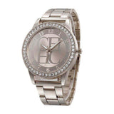 Gold Diamond Watch For Women Quartz Wrist  Jewelry