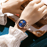 Romatic Watche Rose Gold Ladies Quarzt Wristwatch Women Jewelry Gift