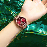 Romatic Watche Rose Gold Ladies Quarzt Wristwatch Women Jewelry Gift