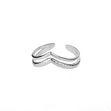 Hollow Heart Ring For Women Party Accessories Jewelry