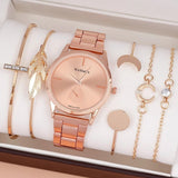 Luxury Women Watch Set Bracelet Wristwatche Jewellery