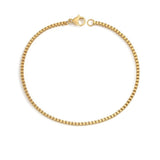 Gold Twist Cuban Chain Bracelet for Women Jewelry Gifts