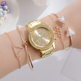 Luxury Women Watch Set Bracelet Wristwatche Jewellery