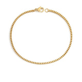 Gold Twist Cuban Chain Bracelet for Women Jewelry Gifts