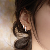 Square Hoop Earrings Women Dangle Hoops Women Jewelry