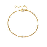 Gold Twist Cuban Chain Bracelet for Women Jewelry Gifts