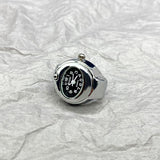 Unique Watch Ring For Women Anniversary Punk  Jewelry