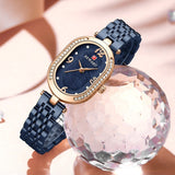 Luxury Inlaid Brand Gemestone Watch Women Jewelry