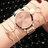 Luxury Women Watch Set Bracelet Wristwatche Jewellery