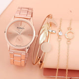 Luxury Women Watch Set Bracelet Wristwatche Jewellery