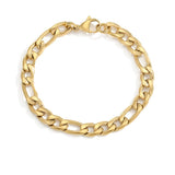 Gold Twist Cuban Chain Bracelet for Women Jewelry Gifts