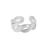 Hollow Heart Ring For Women Party Accessories Jewelry