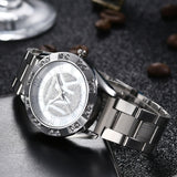 Gold Diamond Watch For Women Quartz Wrist  Jewelry