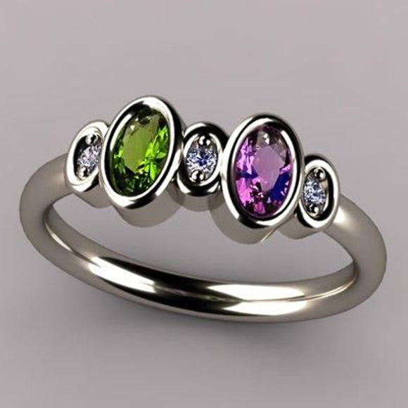 Women Vintage Ring Party Anniversary Jewelry