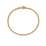 Gold Twist Cuban Chain Bracelet for Women Jewelry Gifts