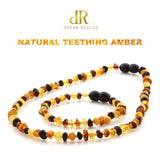 Natural Amber Beads Necklace Genuine Baltic Amber Stone Baby Necklace Gift