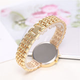 Luxury Zircon Quartz Watch For Women Bracelet WristWatch Jewelry