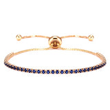 Luxurious Alexandrite Gemstone Bracelet Vintage 18K Rose Gold Women's Jewelry