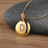 girls-initial-letter-gold-necklace-gemstone-pendant-customized-jewelry